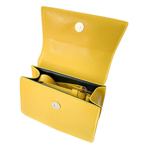 Маленька сумка LifeFLUX через плече з екошкіри Міні Жакмюс LEFTSIDE жовтий (1408-2019) фото №3