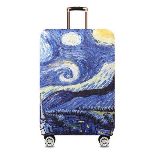 Чохол для валізки LifeFLUX Привіт від Ван Гога RunningTiger M різнокольоровий (1453-2019) фото №1