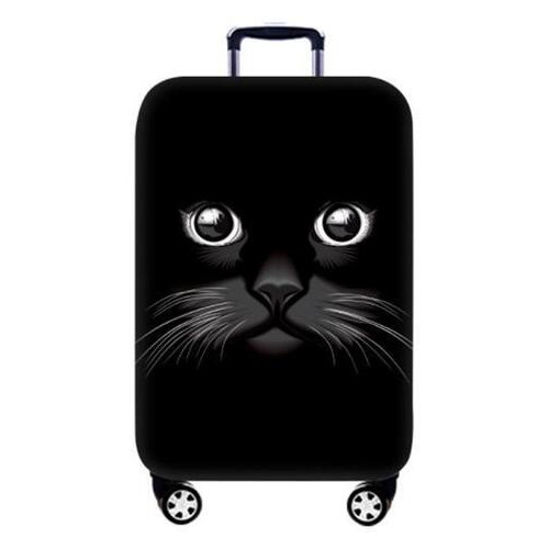 Чохол для валізки LifeFLUX Чорна кішка S CooLost чорний (1769-2019) фото №1
