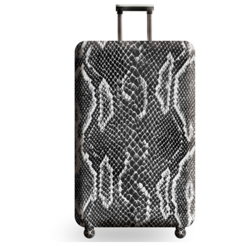 Накидка для валізи Зміїна шкіра XL CooLost Темно-сірий фото №1