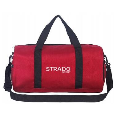 Cпортивна сумка з відділом взуття 25L Strado Sport червона фото №4