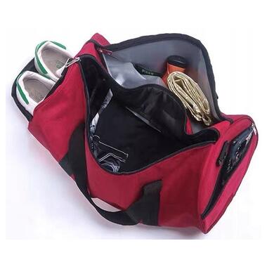Cпортивна сумка з відділом взуття 25L Strado Sport червона фото №6