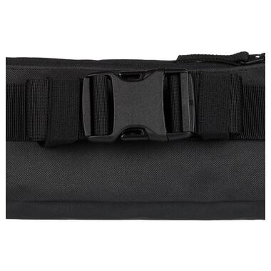 Сумка на пояс, сумка стегна 1,5L DC Farse black, чорна фото №5
