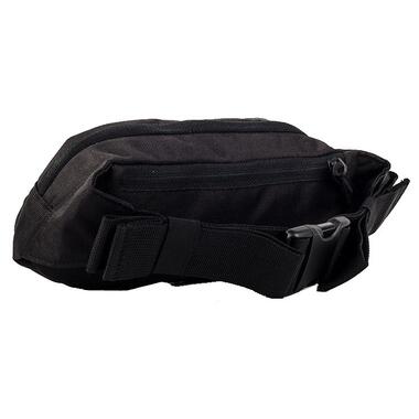 Сумка на пояс, сумка стегна 1,5L DC Farse black, чорна фото №4