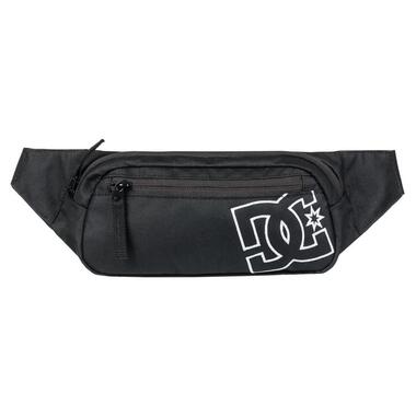 Сумка на пояс, сумка стегна 1,5L DC Farse black, чорна фото №2