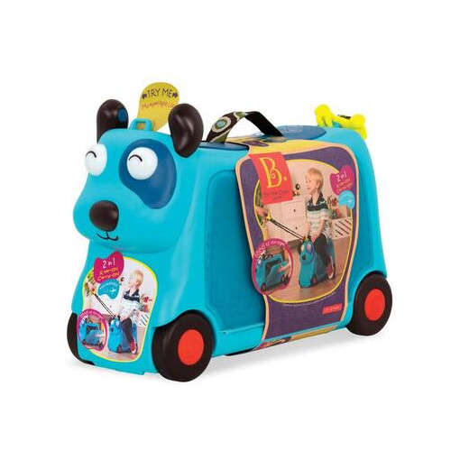  Дитяча валіза-каталка Battat для подорожей Песик-Турист (BX1572Z) фото №3