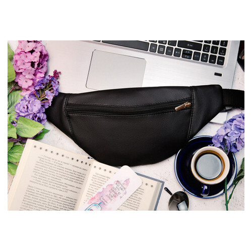 Сумка бананка Sambag Soho BSH чорний 82111001 фото №1