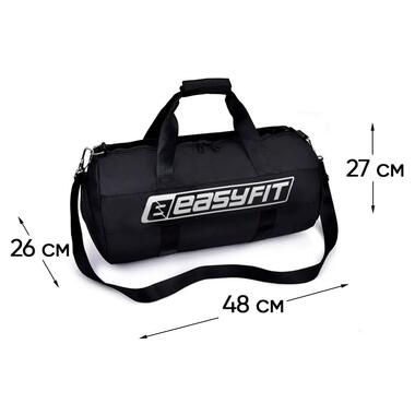 Спортивна сумка EasyFit ActivePack чорна (EF-8002-BK)  фото №6