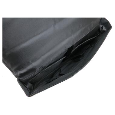 Чоловічий портфель з відділом ноутбука 15,6 дюймів Monolith чорний фото №7