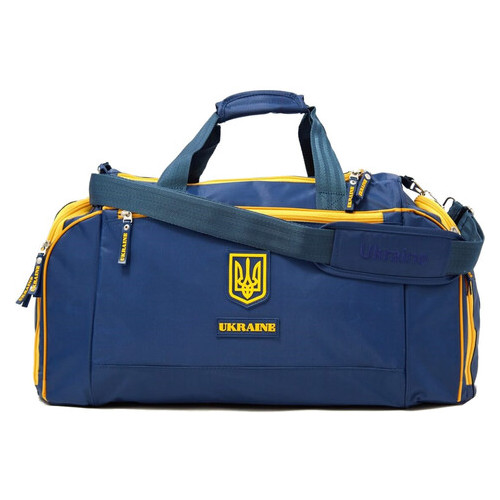Дорожньо-спортивна сумка 45L Kharbel, Україна C195M синя фото №2