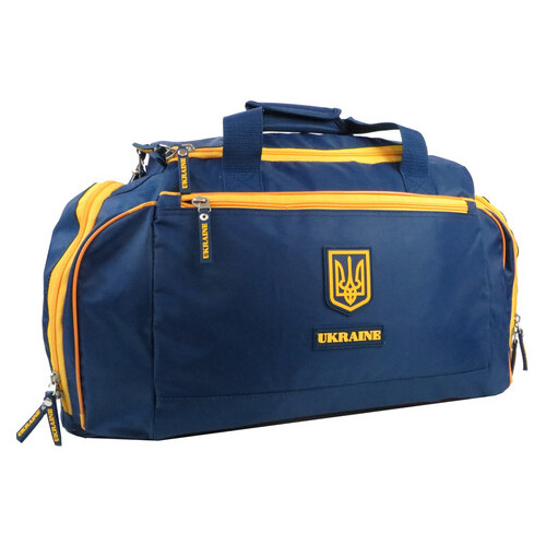 Дорожньо-спортивна сумка 45L Kharbel, Україна C195M синя фото №6