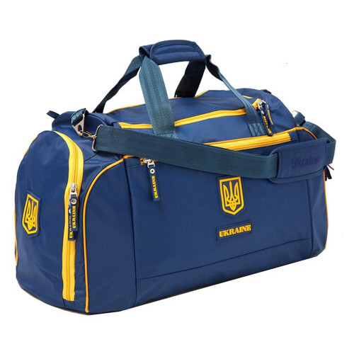 Дорожньо-спортивна сумка 45L Kharbel, Україна C195M синя фото №1