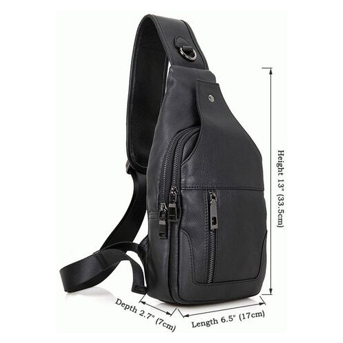 Чоловіча сумка-рюкзак Buffalo Bags SHIM4004A-black фото №8