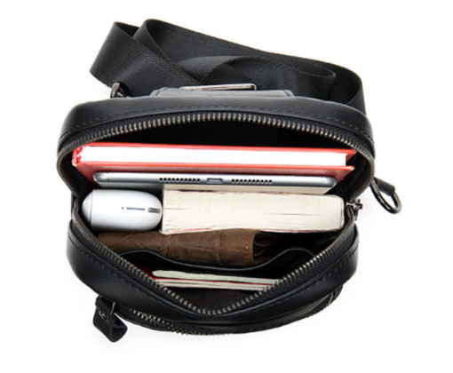 Чоловіча сумка-рюкзак Buffalo Bags SHIM8037A-black фото №6