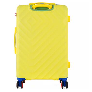 Чемодан Semi Line 24 M Yellow T5801-2 фото №4
