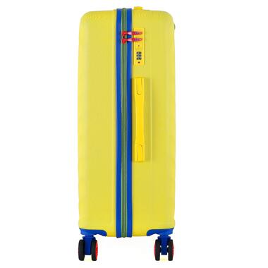 Чемодан Semi Line 24 M Yellow T5801-2 фото №3