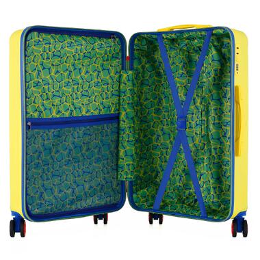 Чемодан Semi Line 24 M Yellow T5801-2 фото №6