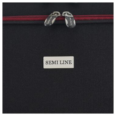 Чемодан Semi Line 28 L Black/Red Lines T5680-3 фото №9