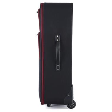 Чемодан Semi Line 28 L Black/Red Lines T5680-3 фото №3