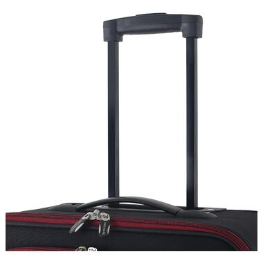 Чемодан Semi Line 28 L Black/Red Lines T5680-3 фото №8