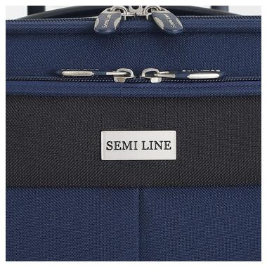 Чемодан Semi Line 28 L Blue/Green Lines T5755-3 фото №7