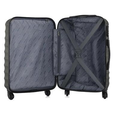 Чемодан Semi Line 24 (M) Black (T5634-2) (DAS302597)  фото №2