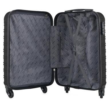 Чемодан Semi Line 24 (M) Black (T5636-2) (DAS302603)  фото №2
