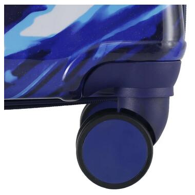 Чемодан Semi Line 24 (M) White/Blue Print (T5653-2) (DAS302330)  фото №6