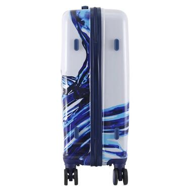 Чемодан Semi Line 24 (M) White/Blue Print (T5653-2) (DAS302330)  фото №4