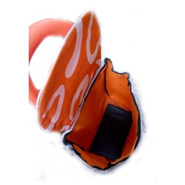 Тачка сумка з коліщатками кравчучка BTB 96см MH-1900 помаранчева фото №4