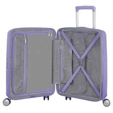 Чемодан American Tourister Soundbox 35.5/41 л лавандовый (32G*82001) фото №7