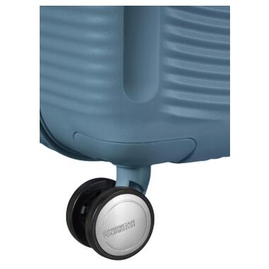 Чемодан American Tourister Soundbox 35.5/41 л серо-синий (32G*51001) фото №9