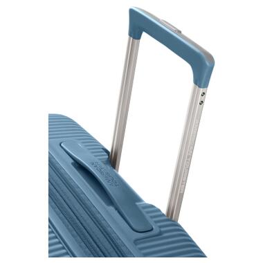 Чемодан American Tourister Soundbox 35.5/41 л серо-синий (32G*51001) фото №10