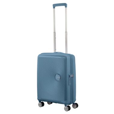 Чемодан American Tourister Soundbox 35.5/41 л серо-синий (32G*51001) фото №1