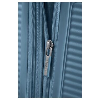 Чемодан American Tourister Soundbox 35.5/41 л серо-синий (32G*51001) фото №8