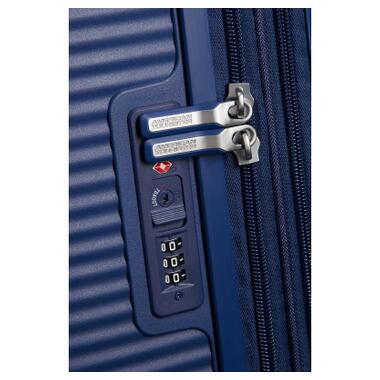 Чемодан American Tourister Soundbox 35.5/41 л темно-синий (32G*41001) фото №9