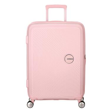 Чемодан American Tourister Soundbox 71.5/81 л пастельно-розовый (32G*60002) фото №2