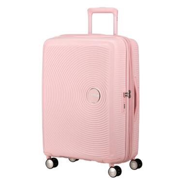 Чемодан American Tourister Soundbox 71.5/81 л пастельно-розовый (32G*60002) фото №3