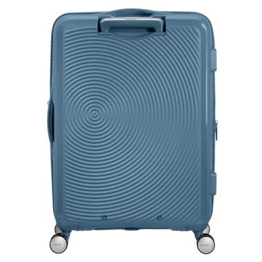 Чемодан American Tourister Soundbox 71.5/81 л серо-синий (32G*51002) фото №4