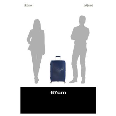 Чемодан American Tourister Soundbox 71.5/81 л темно-синий (32G*41002) фото №10