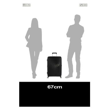 Чемодан American Tourister Soundbox 71.5/81 л черный (32G*09002) фото №10