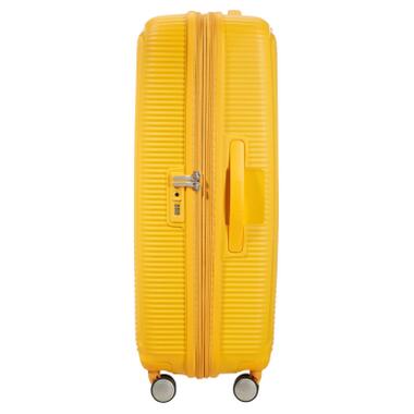 Чемодан American Tourister Soundbox 97/110 л желтый (32G*06003) фото №6