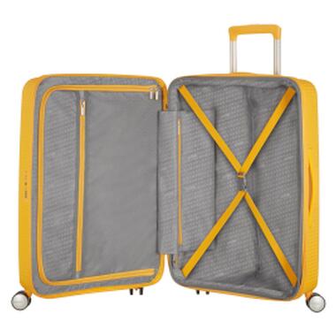 Чемодан American Tourister Soundbox 97/110 л желтый (32G*06003) фото №7