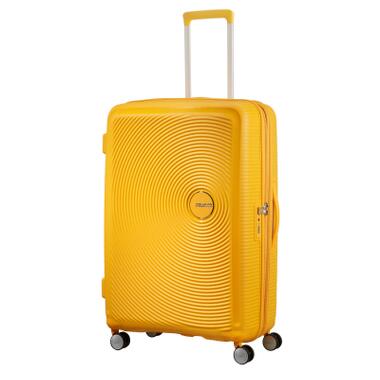 Чемодан American Tourister Soundbox 97/110 л желтый (32G*06003) фото №1