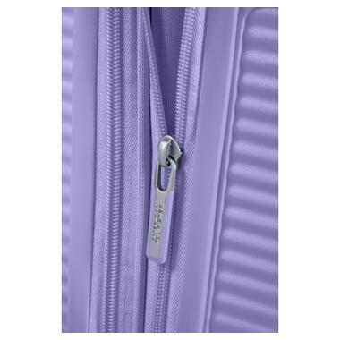 Чемодан American Tourister Soundbox 97/110 л лавандовый (32G*82003) фото №8