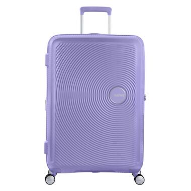 Чемодан American Tourister Soundbox 97/110 л лавандовый (32G*82003) фото №2