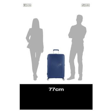 Чемодан American Tourister Soundbox 97/110 л темно-синий (32G*41003) фото №10