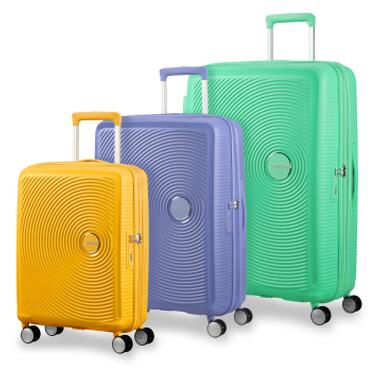 Чемодан American Tourister Soundbox 97/110 л темно-синий (32G*41003) фото №12