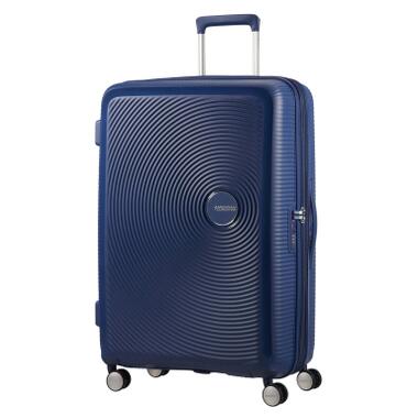 Чемодан American Tourister Soundbox 97/110 л темно-синий (32G*41003) фото №3