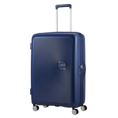 Чемодан American Tourister Soundbox 97/110 л темно-синий (32G*41003) фото №1